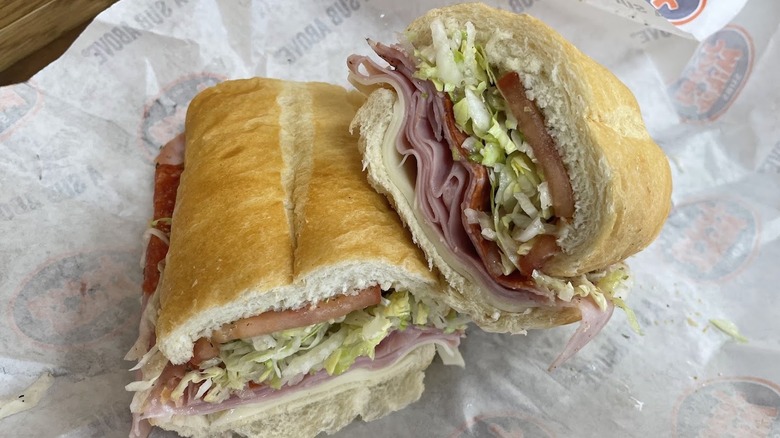 An Italian sub from Jersey Mike's