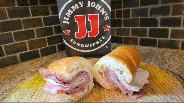 The J.J. Gargantuan sandwich from jimmy johns