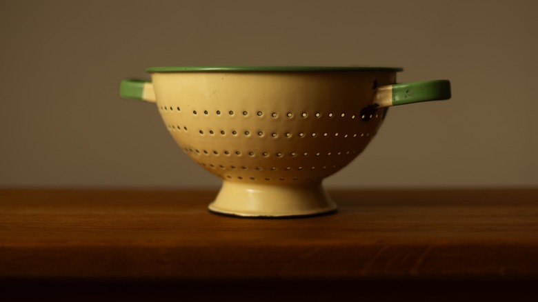 vintage colander
