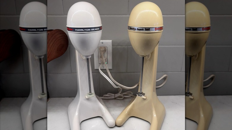 Two single-spindle mixers.