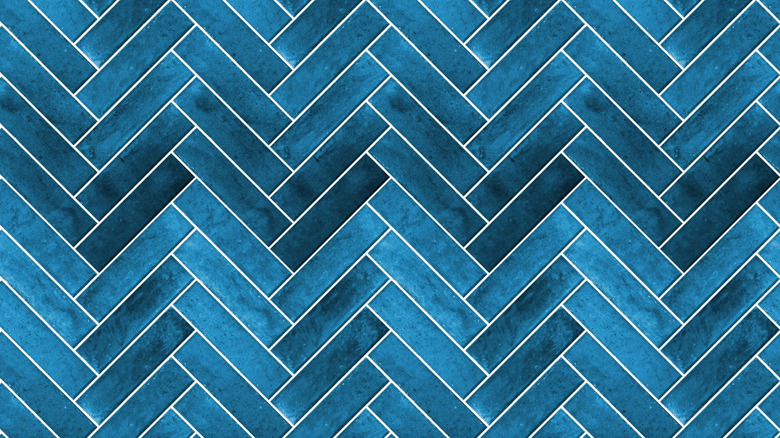herringbone tile pattern