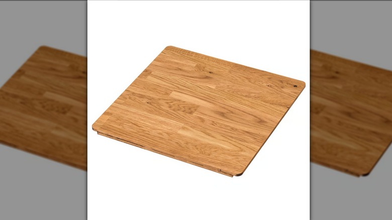 Ikea NORRSJÖN cutting board on a white background