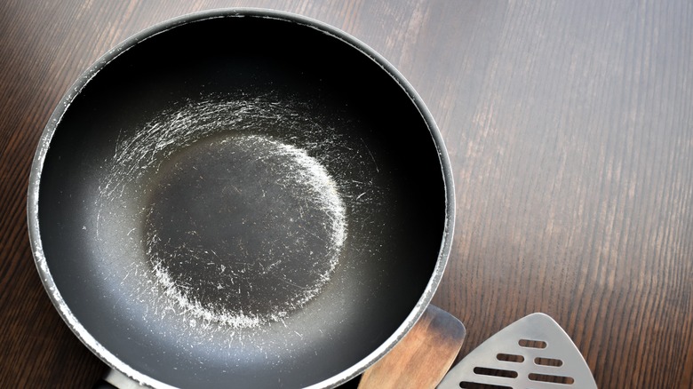Old frying pan