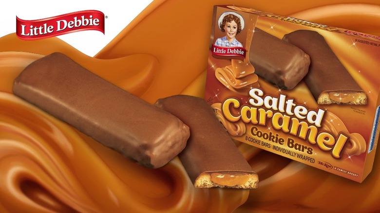 Little Debbie Salted Caramel Cookie Bars