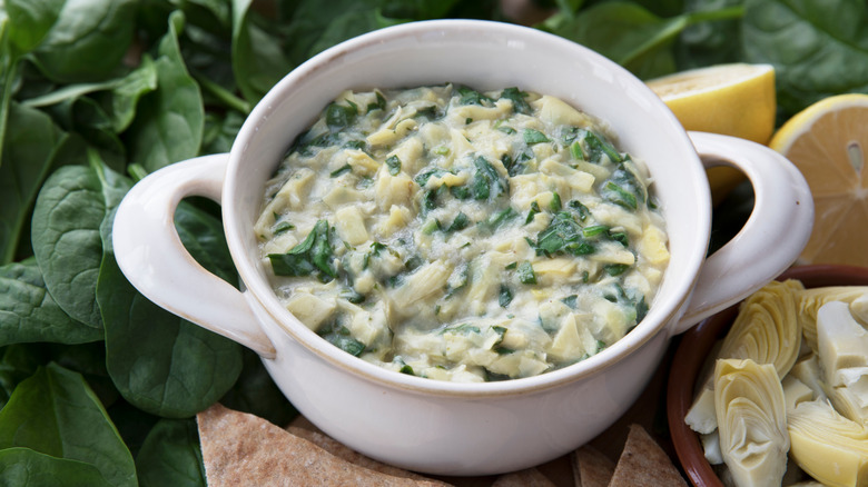 Spinach and artichoke dip