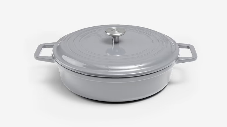 The 5.5 QT Enamel Cast-Iron Braiser from Misen