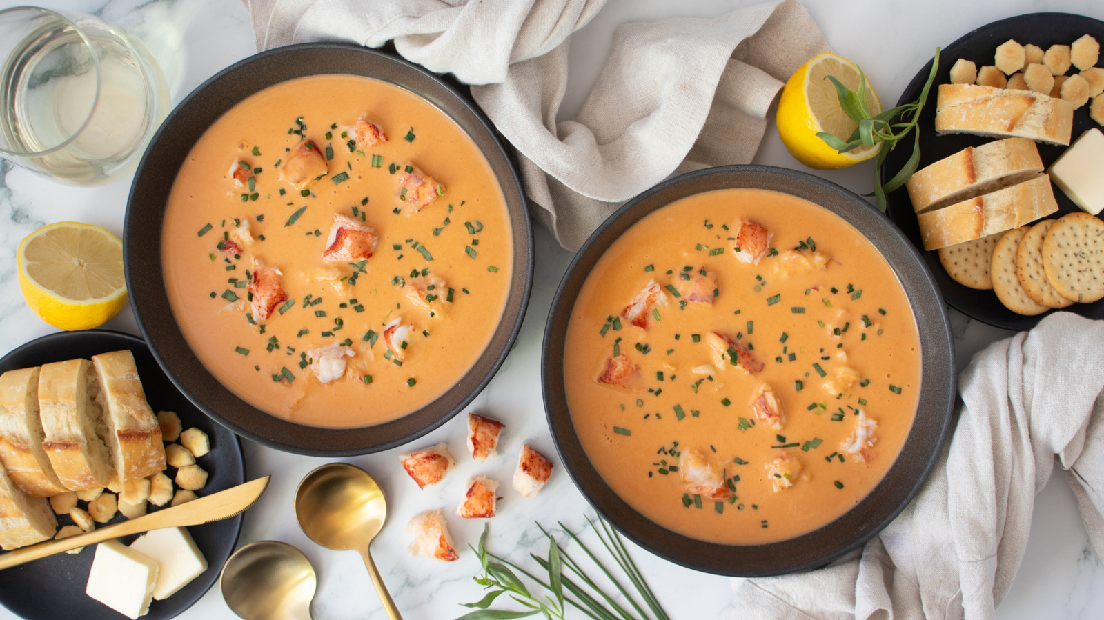 Rezept für luxuriöse Hummerbisque