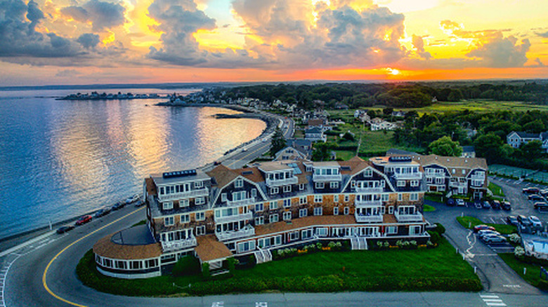 Kennebunkport, Maine at sunset