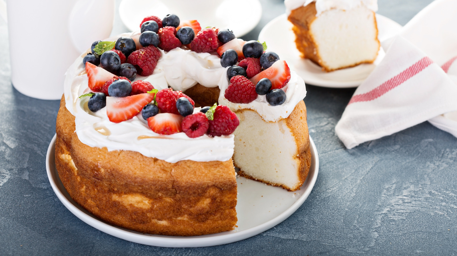 Make Angel Food Cake So Much Easier With One Extra Ingredient