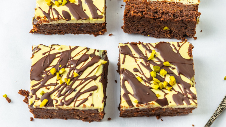 Dubai chocolate brownies