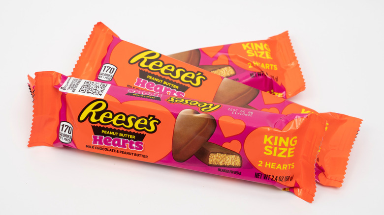 Reese's heart-shaped candy