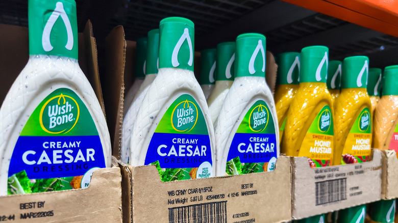 Bottled Caesar dressing