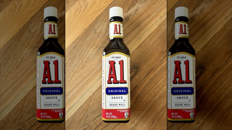 Bottle of A.1. Steak Sauce