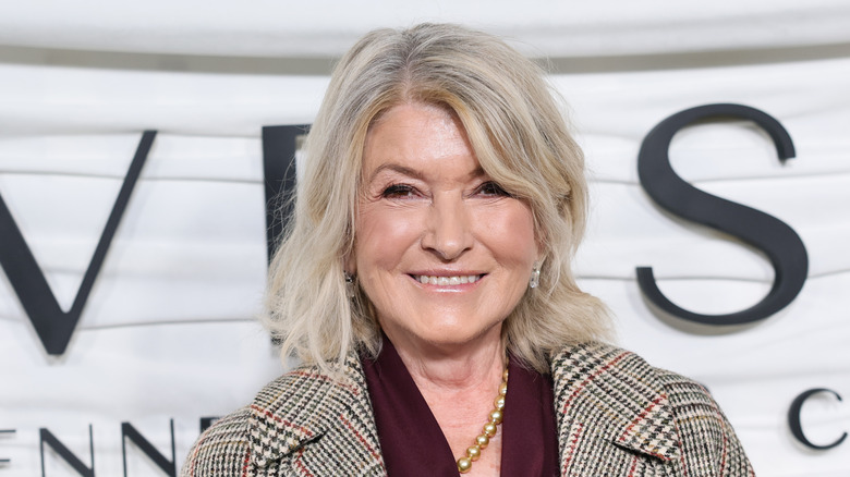 Martha Stewart smiling