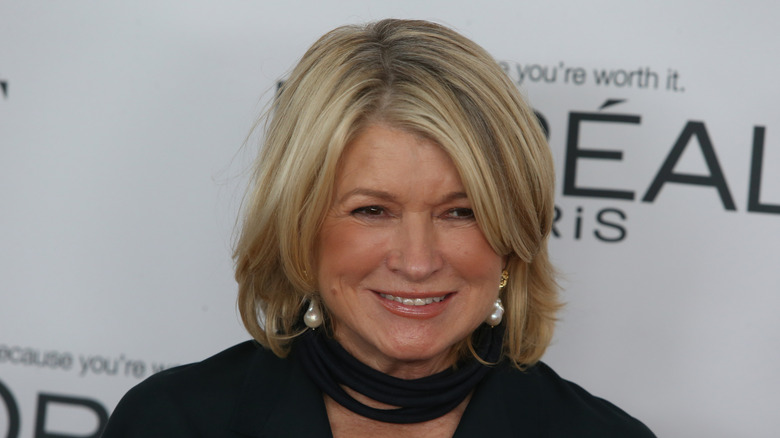 Martha Stewart smiling