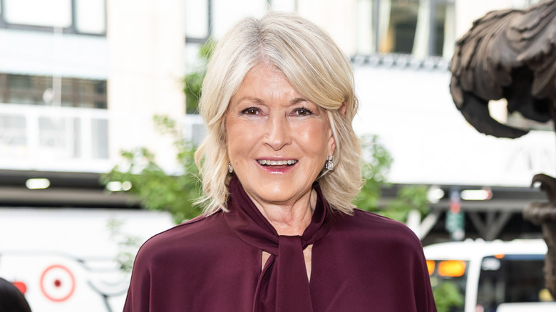 Martha Stewart smiling