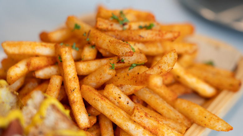 Crispy, golden french fries.