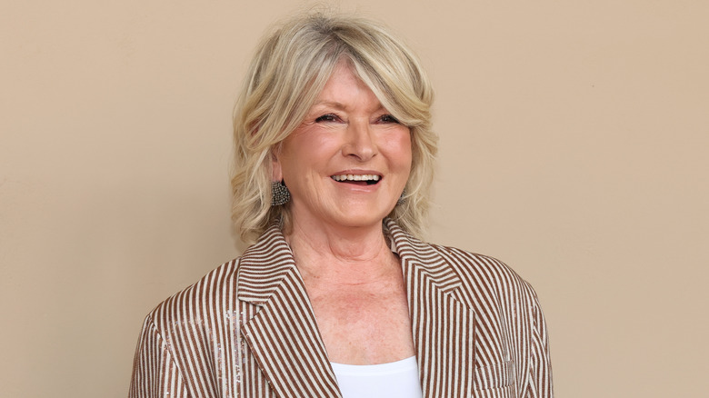 Martha Stewart smiling