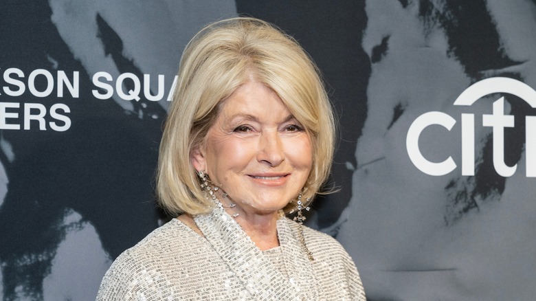 Martha Stewart smiling