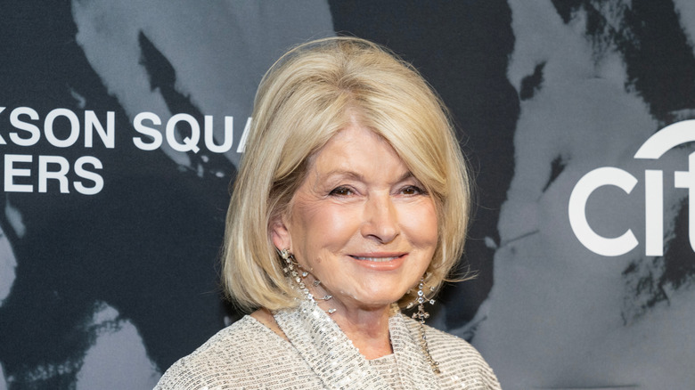 Martha Stewart smiling