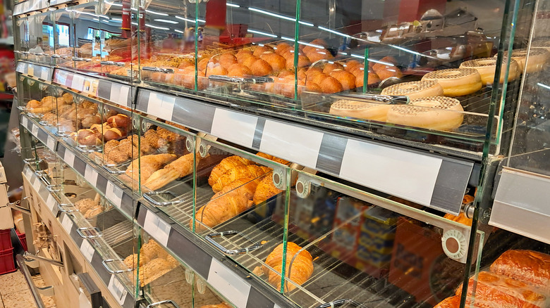 Grocery store bakery department