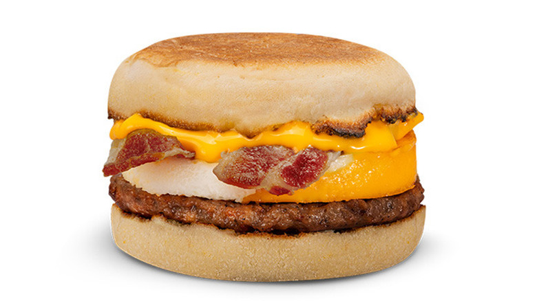 The McMuffin Cheddar McMelt at McDonald's in El Salvador.