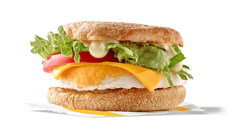 The McMuffin Fresh Avocado at McDonald's in Austria.