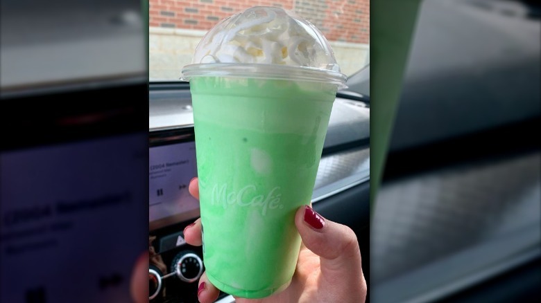 Shamrock shake