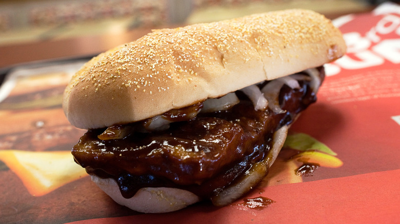 McRib from McDonald's