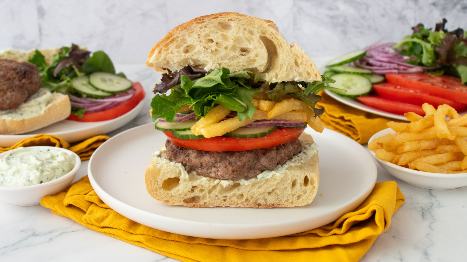 Mediterranean-Style Gyro Burger Recipe - Chowhound