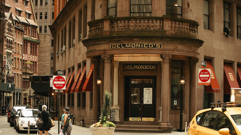Delmonico's entrance