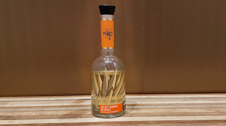 bottle of Milagro Select Reposado