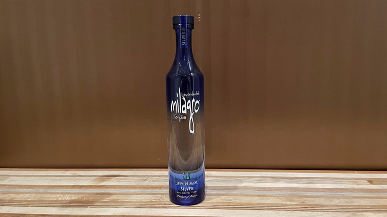 bottle of Milagro Silver