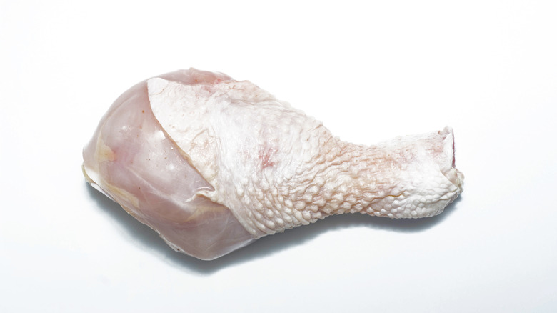 a piece of rotten chicken
