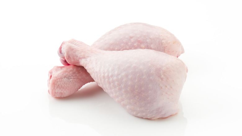 raw chicken legs