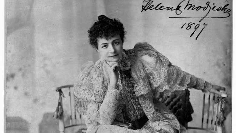 Polish Shakespearean actress Helena Modjeska