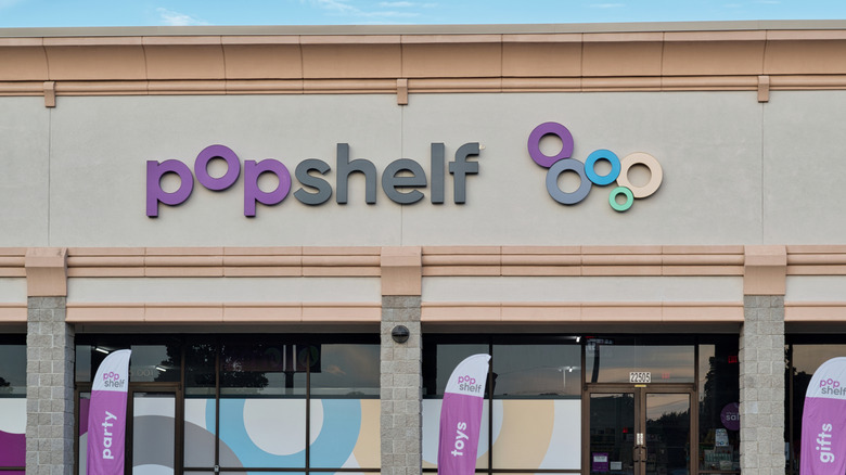 Popshelf business exterior storefront in Houston, TX.