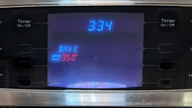 Oven at 350 F
