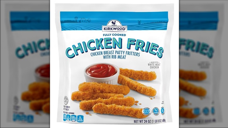Bag of Aldi's Kirkwood Chicken Fries