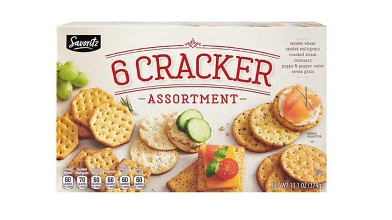 Aldi 6 cracker assortment pack