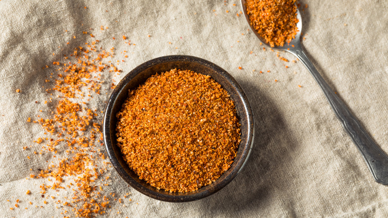 chile lime seasoning in a bowl