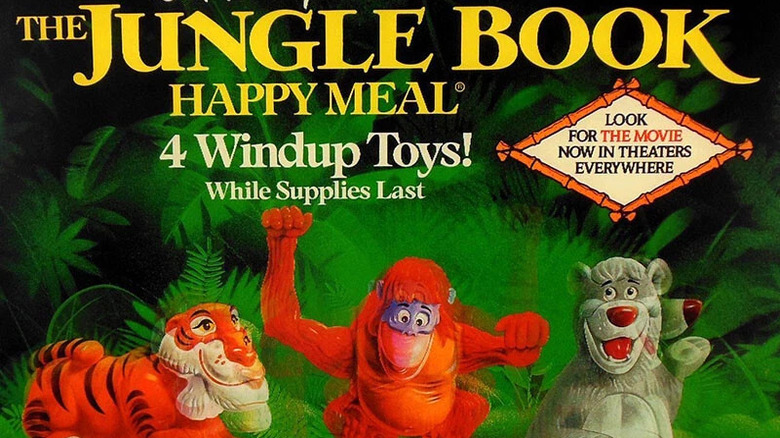 The Jungle Book Happy Meal toys