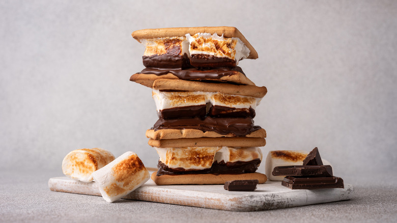 Stack of s'mores