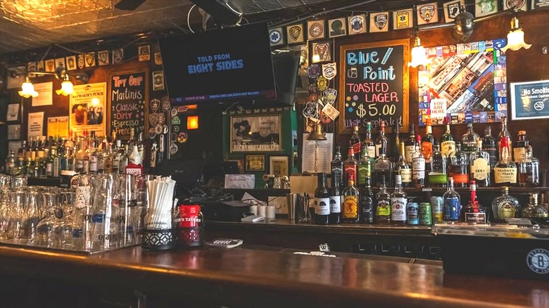 Interior of Neir's Tavern in Queens, New York.