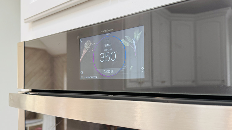 Oven preheated to 350 F