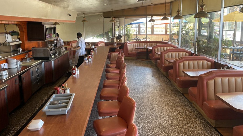 Interior of Astro Family Restaurant