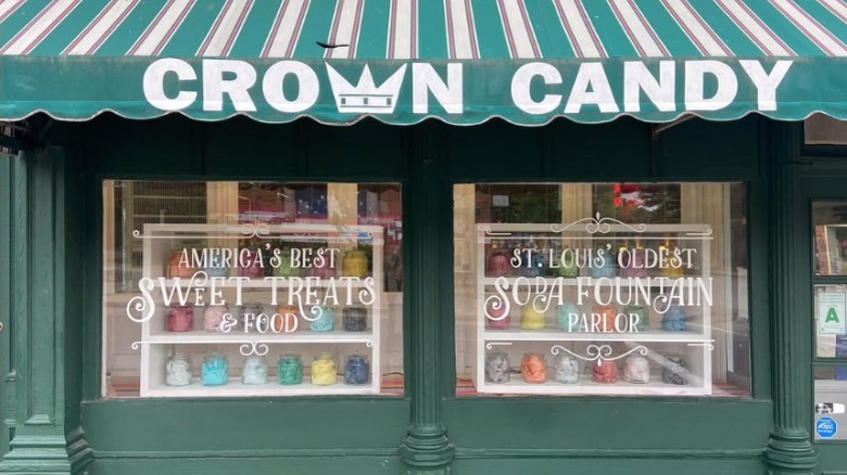 Exterior of Crown Candy Kitchen