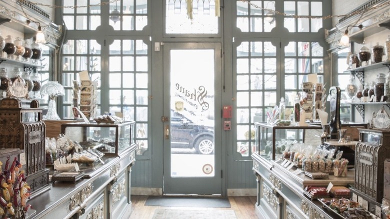 Interior of Shane Confectionery