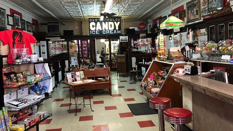 Interior of at Wilton Candy Kitchen