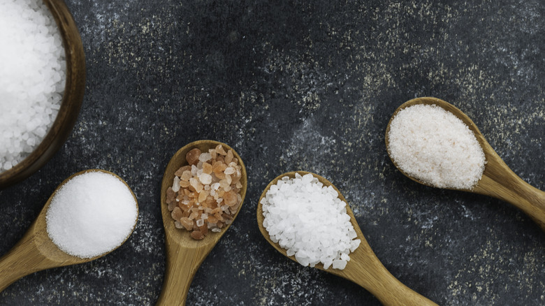 different kinds of salt